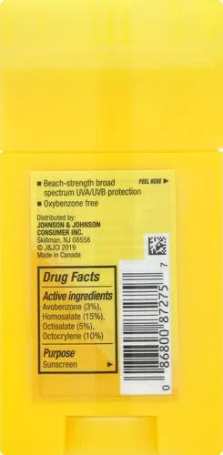 Neutrogena Beach Defense Sunscreen Stick SPF 50, 1.5 Ounce (Pack of 12)