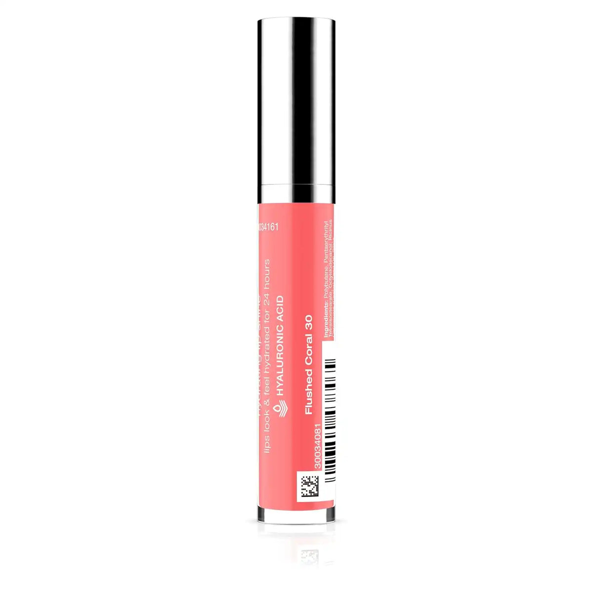 Neutrogena Hydro Boost Moisturizing Lip Gloss, 30 Flushed Coral, 0.10 oz