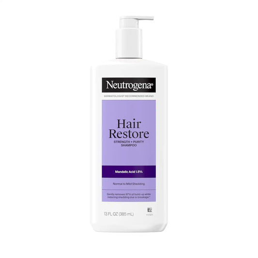 Neutrogena Hair Restore Strength + Purity Sulfate-Free Shampoo, 13 fl. oz