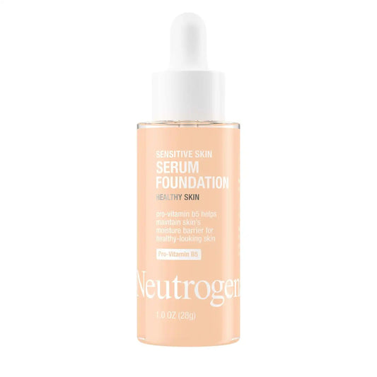 Neutrogena Sensitive Skin Serum Foundation, Light 02, 1 oz