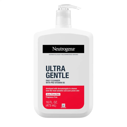 Neutrogena Ultra Gentle Daily Face Wash, 16 fl oz