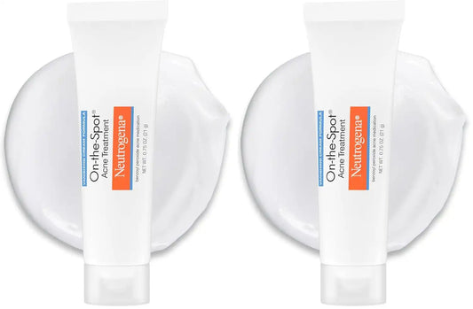 Neutrogena Acne Treatment with Benzoyl Peroxide | Gel | For Face | 0.75 oz | Pack of 2