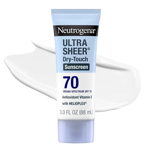 Neutrogena Ultra Sheer Dry Touch Sunscreen Lotion, SPF 70, 3 fl. oz