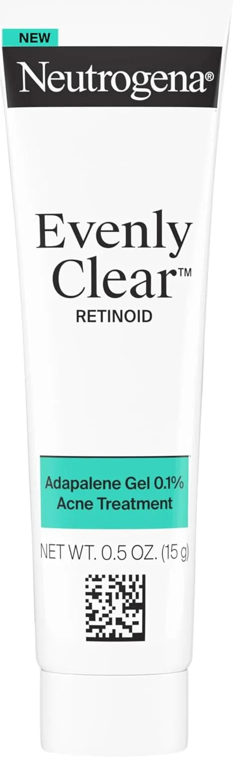 Neutrogena Evenly Clear Retinoid Adapalene Gel, 0.1% 0.5 oz