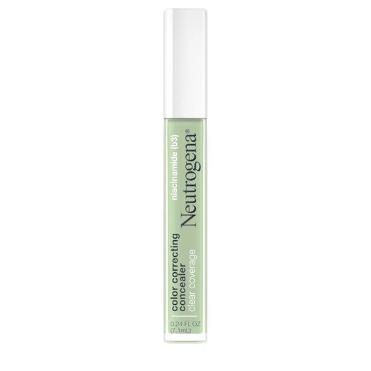 Neutrogena Clear Coverage Green Concealer, Light, 0.24 fl oz