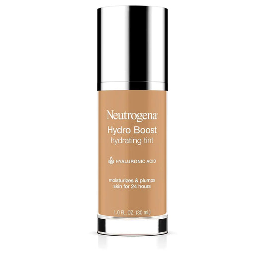 Neutrogena Hydro Boost Tint Foundation Makeup, 85 Honey, 1.0 fl oz