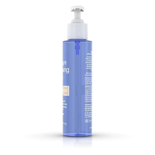 Neutrogena Ultra Light Facial Cleansing Oil & Makeup Remover, 4 fl oz