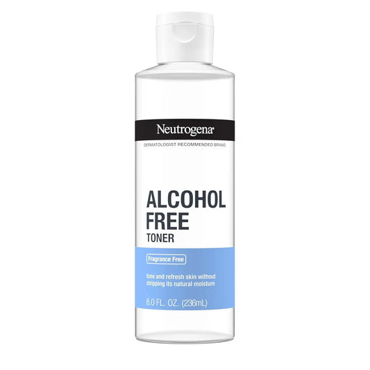 Neutrogena Alcohol-Free Gentle Daily Facial Toner, Fragrance-Free, 8 fl oz