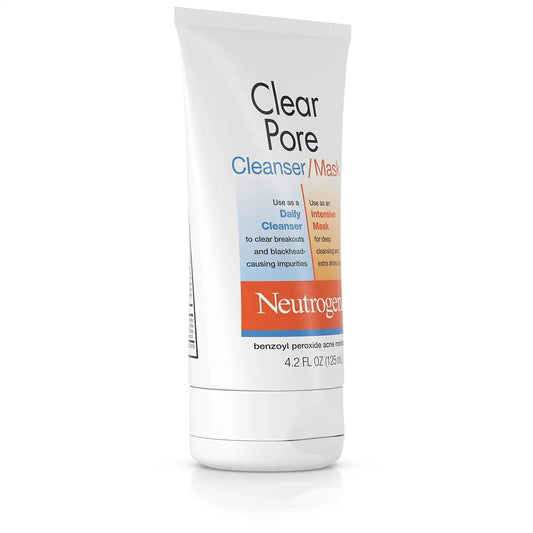 Neutrogena Clear Pore Cleanser/Mask, 4.2 Ounce