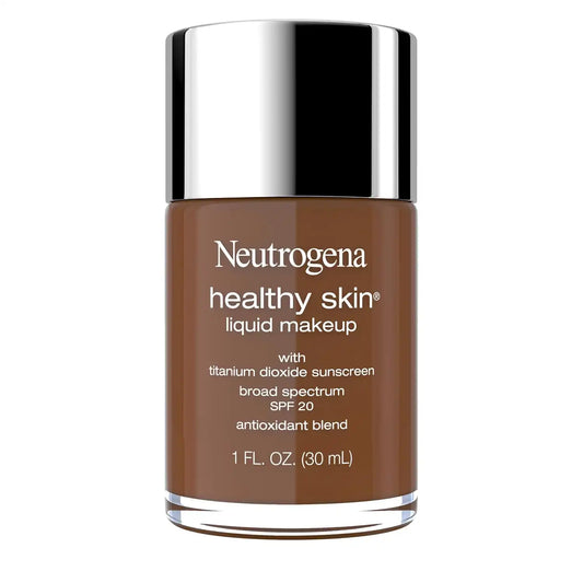 Neutrogena Healthy Skin Liquid Foundation, Chestnut 135, 1 fl oz