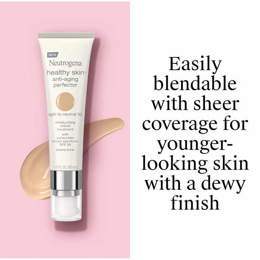 Neutrogena Anti-Aging Perfector Tinted Facial Moisturizer, 1 fl oz