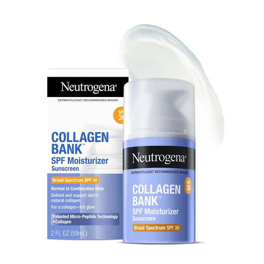 Neutrogena Collagen Bank Moisturizer + Trial Cleanser, 2 pk