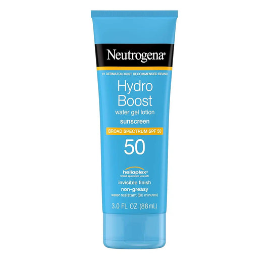 Neutrogena Hydro Boost Watergel SPF 50, 3oz. - Pack of 2