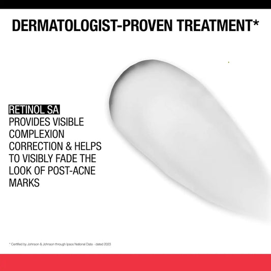 Neutrogena Retinol SA Stubborn Marks PM Treatment, Fragrance Free, 1 fl oz