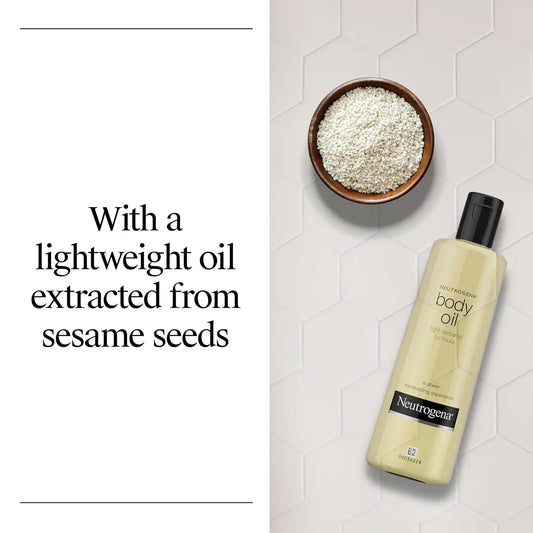 Neutrogena Body Oil Light Sesame Formula, 16 fl. oz
