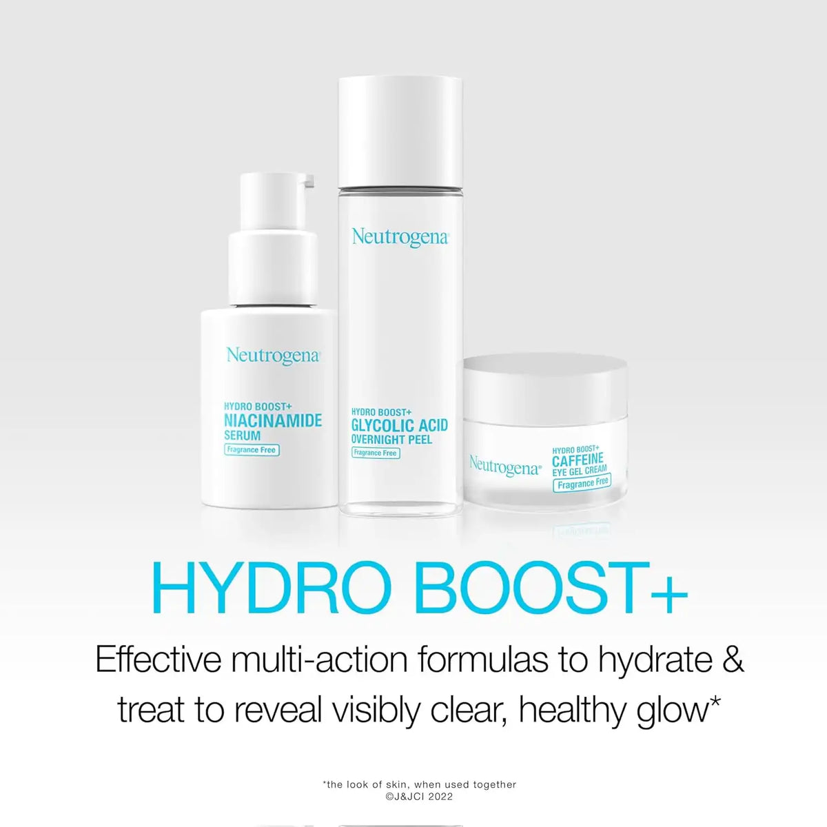 Neutrogena Hydro Boost + Eye Cream, Fragrance Free, 0.5 Fl Oz (Pack of 12)