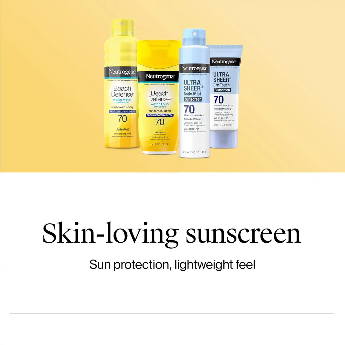 Neutrogena Beach Defense Sunscreen Stick SPF 50, 1.5 oz