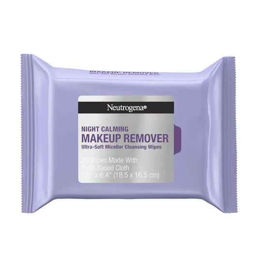 Neutrogena Night Calming Makeup Remover Wipes, 25 ct