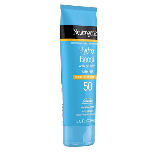 Neutrogena Hydro Boost Watergel SPF 50, 3oz. - Pack of 2