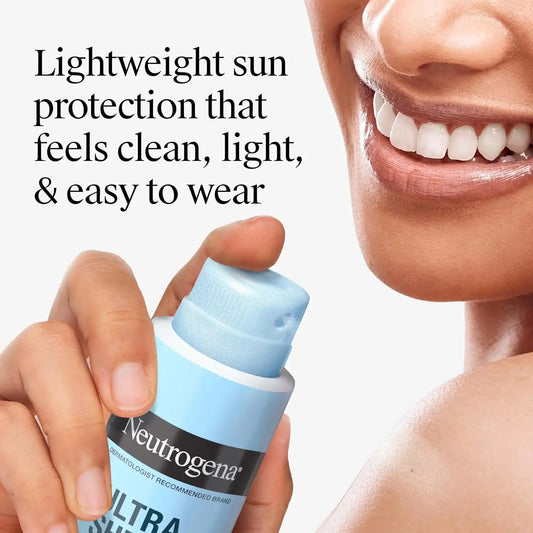 Neutrogena Ultra Sheer Dry Touch Sunscreen Spray, SPF 70, 3 x 5 oz