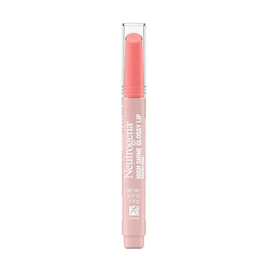 Neutrogena High Shine Glossy Lip, Peachy Keen, 0.07 oz