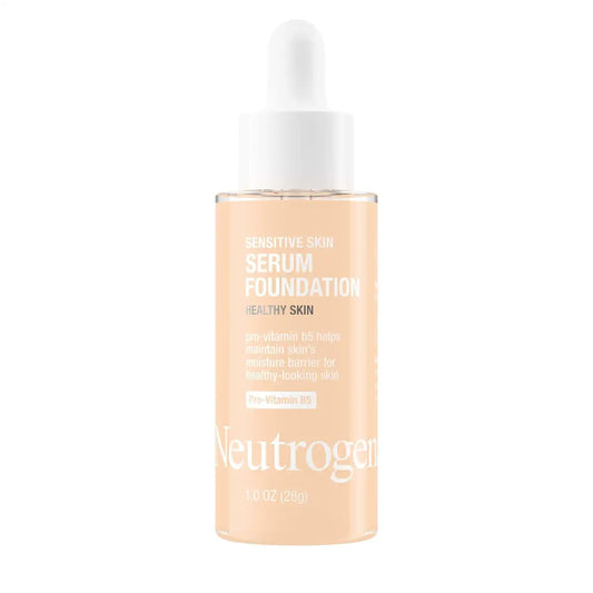 Neutrogena Sensitive Skin Serum Foundation, Light 01, 1 oz