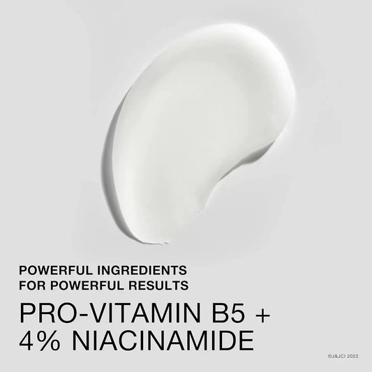 Neutrogena Ultra Gentle Face Gel Hydrator with Pro-Vitamin B5 & 4% Niacinamide Designed for Acne-Prone Skin, Lightweight Gel Cream Targets Uneven Skin Tone, Fragrance-Free, 5.0 oz
