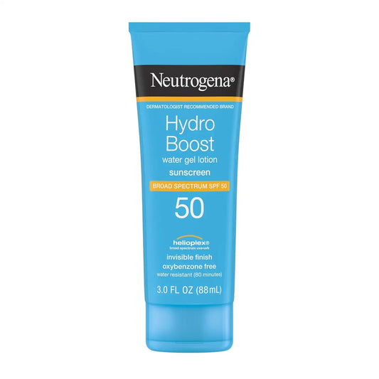 Neutrogena Hydro Boost Water Gel Sunscreen SPF 50, 3 fl oz