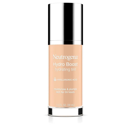 Neutrogena Hydro Boost Tint Foundation Makeup, 10 Classic Ivory, 1.0 fl oz