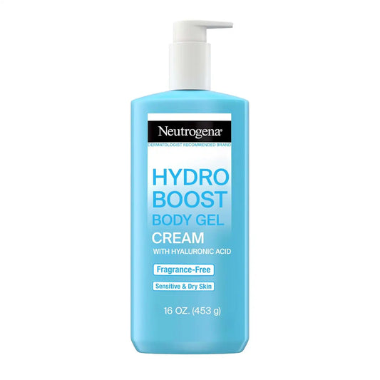 Neutrogena Hydro Boost Body Lotion Gel Cream Fragrance-Free 16 fl. oz