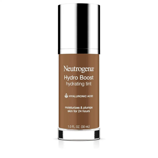 Neutrogena Hydro Boost Tint Foundation Makeup, 135 Chestnut, 1.0 fl oz