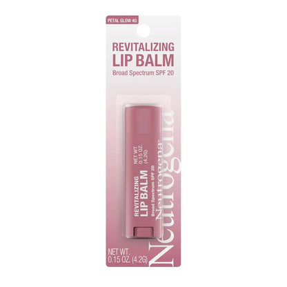 Neutrogena Revitalizing Tinted Lip Balm SPF 20, Sheer Petal Glow, .15 oz