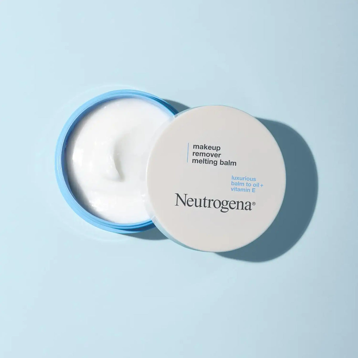 Neutrogena Makeup Remover Melting Balm to Oil with Vitamin E, Gentle and Nourishing Cleansing Balm for Eyes, Lips, or Face, Travel-Friendly for On-the-Go, 2.0 oz (Pack of 2)