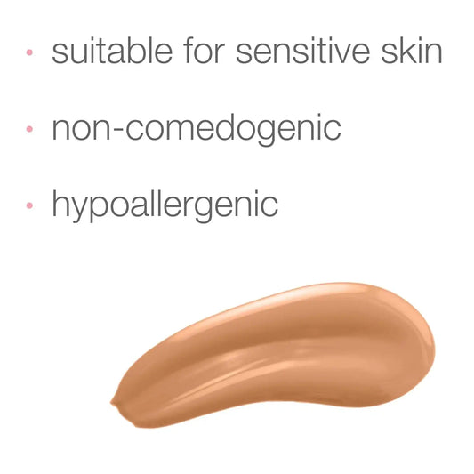 Neutrogena Healthy Skin Sensitive Skin Serum Foundation with Pro-Vitamin B5, Color Correcting & Pore Minimizing Liquid Foundation & Face Serum, Buildable Coverage, Medium/Deep 01, 1 oz (Pack of 2)