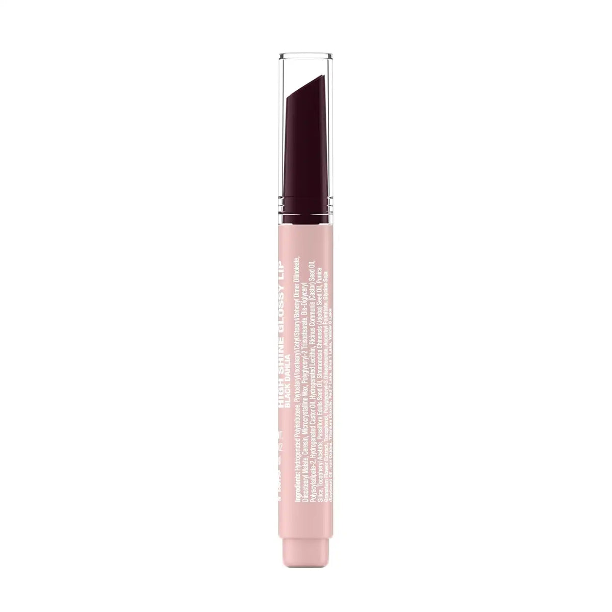 Neutrogena High Shine Glossy Lip with Maracuja Oil + Vitamins & Antioxidant Vitamin E, Nourishing Glossy Lip, Non-Retractable, Pigmented For Buildable Color, Black Dahlia, 0.07 oz (Pack of 2)