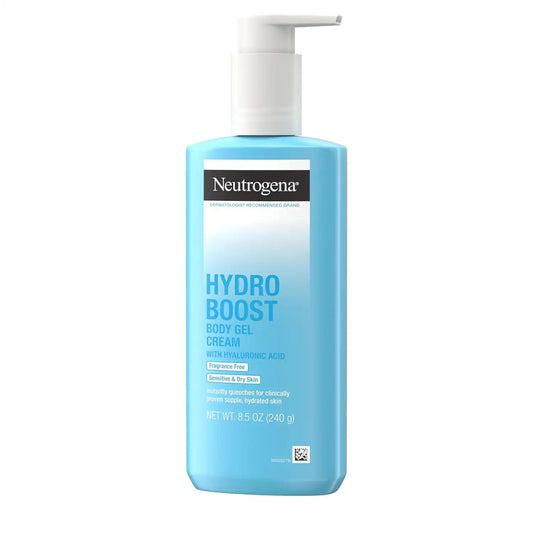 Neutrogena Hydro Boost Body Gel Cream, Fragrance Free, 8.5 oz