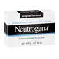 Neutrogena Original Amber Bar Facial Cleansing Bar with Glycerin, Clean-Rinsing, Transparent Face Soap, Free of Harsh Detergents, & Dyes, 3.5 oz