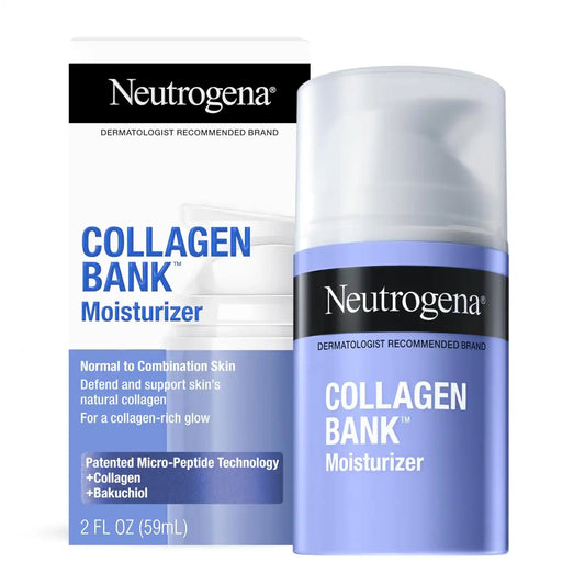 Neutrogena Collagen Bank Face Moisturizer + Trial Cleanser, 2 pk