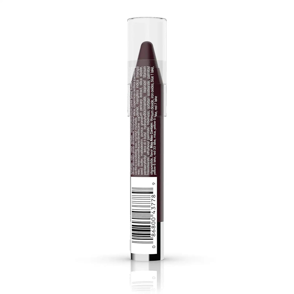 Neutrogena MoistureSmooth Color Stick for Lips, Moisturizing and Conditioning Lipstick with a Balm-Like Formula, Nourishing Shea Butter and Fruit Extracts, 180 Deep Plum, .011 oz (Pack of 2)