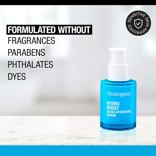 Neutrogena Hydro Boost Ultra Hydrating Serum, Fragrance-Free, 1 fl oz