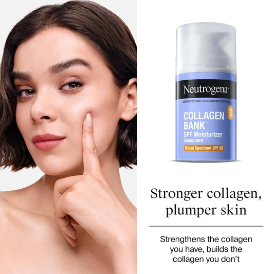 Neutrogena Collagen Bank Moisturizer + Trial Cleanser, 2 pk