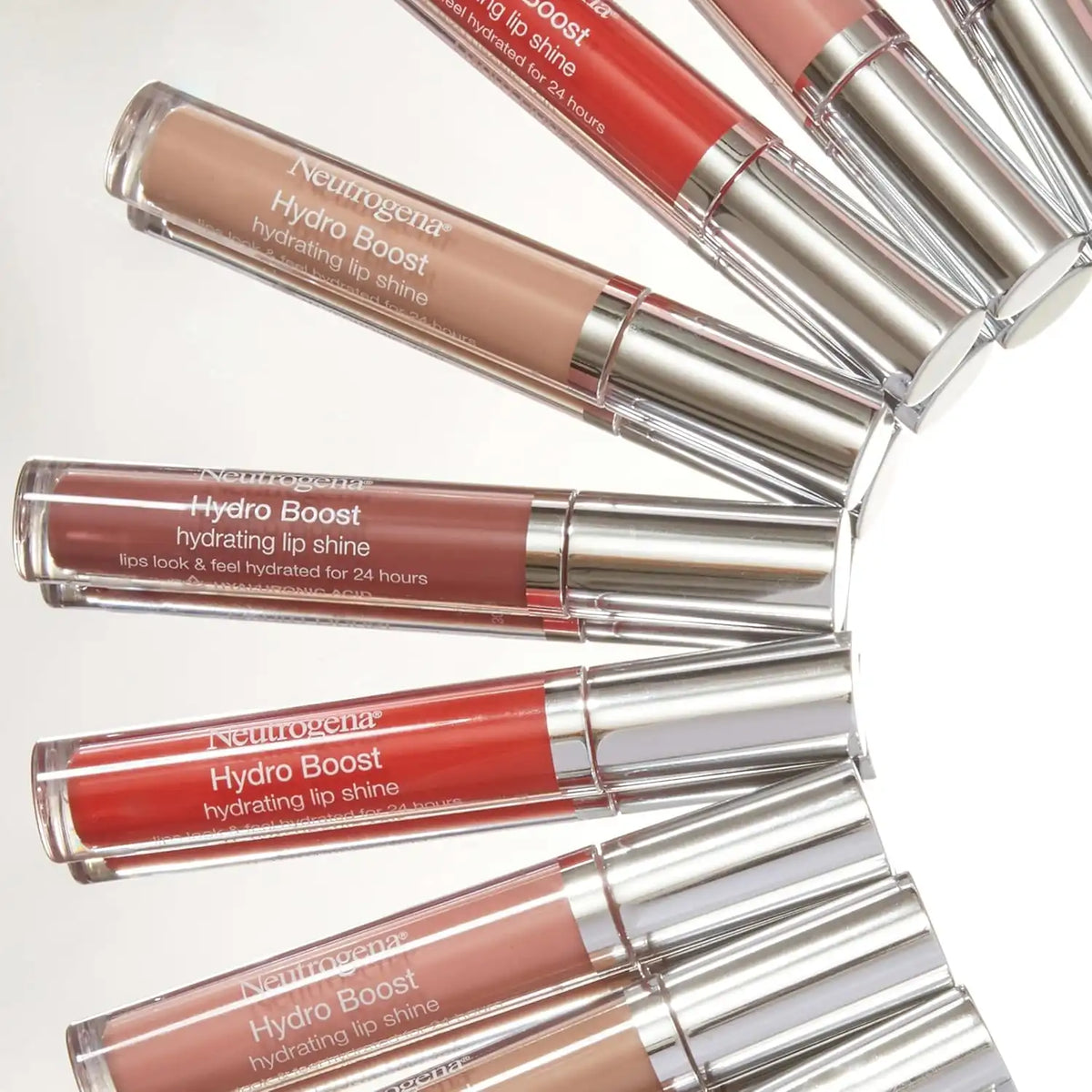 Neutrogena Hydro Boost Moisturizing Lip Gloss, 20 Berry Brown, 0.10 oz