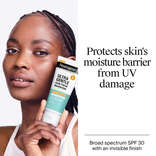 Neutrogena Ultra Gentle Daily Facial Moisturizer, Fragrance-Free, 3.4 fl oz