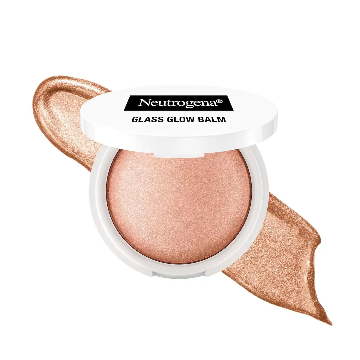 Neutrogena Glass Glow Balm Highlighter, Sunlit Sand, 0.3 oz