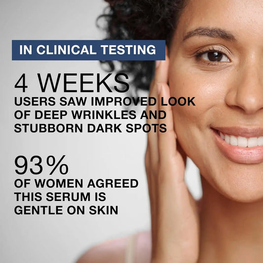 Neutrogena Rapid Wrinkle Repair Retinol Pro+ Power Facial Serum, 1 fl oz