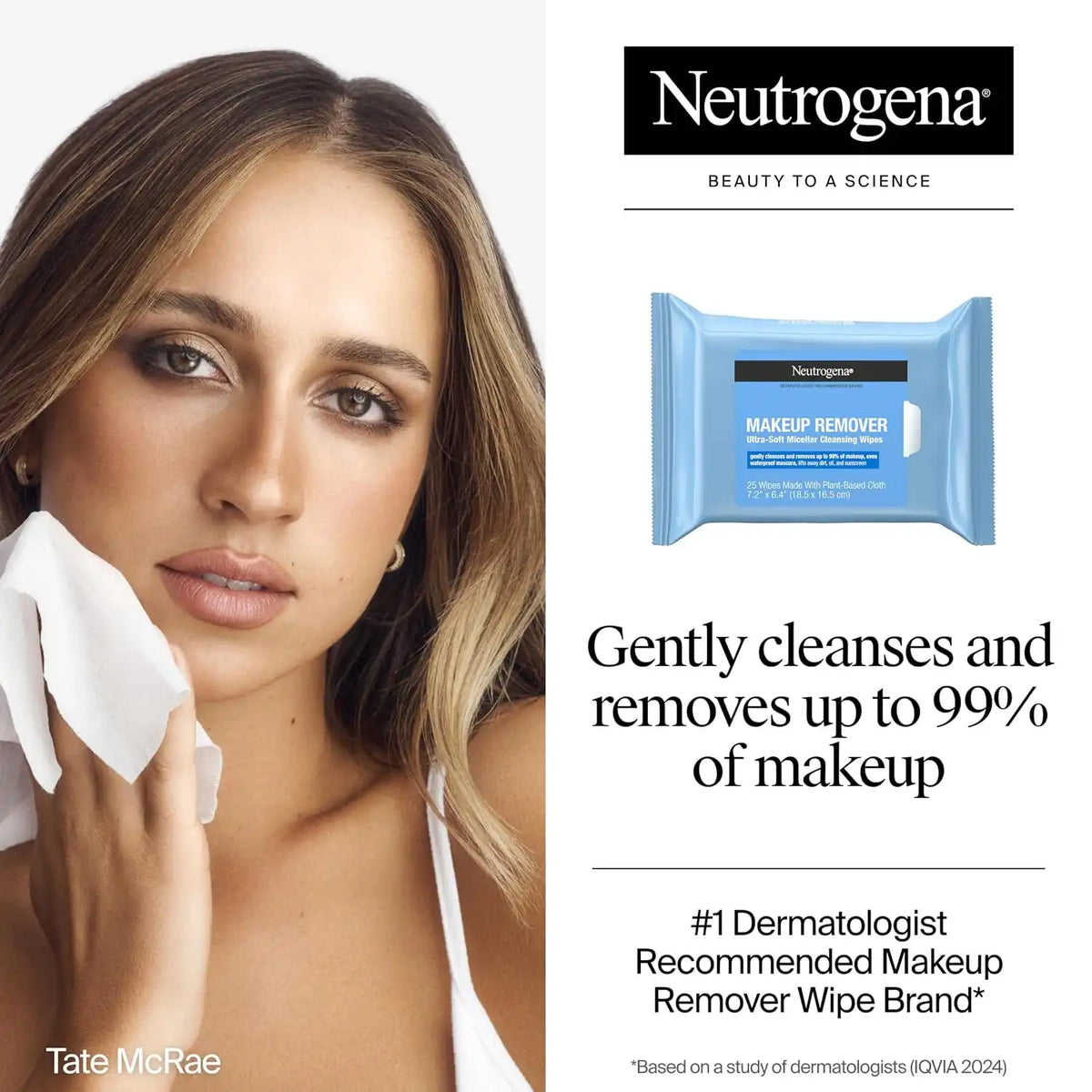 Neutrogena Makeup Remover Wipes, 7 ct, Travel Pack