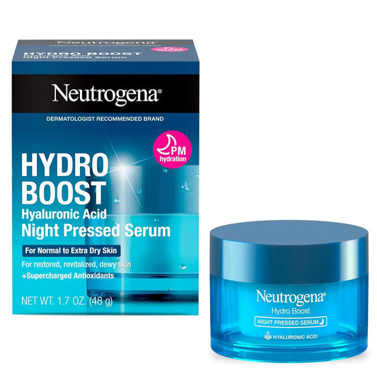 Neutrogena Hydro Boost Night Pressed Serum, 1.7 oz