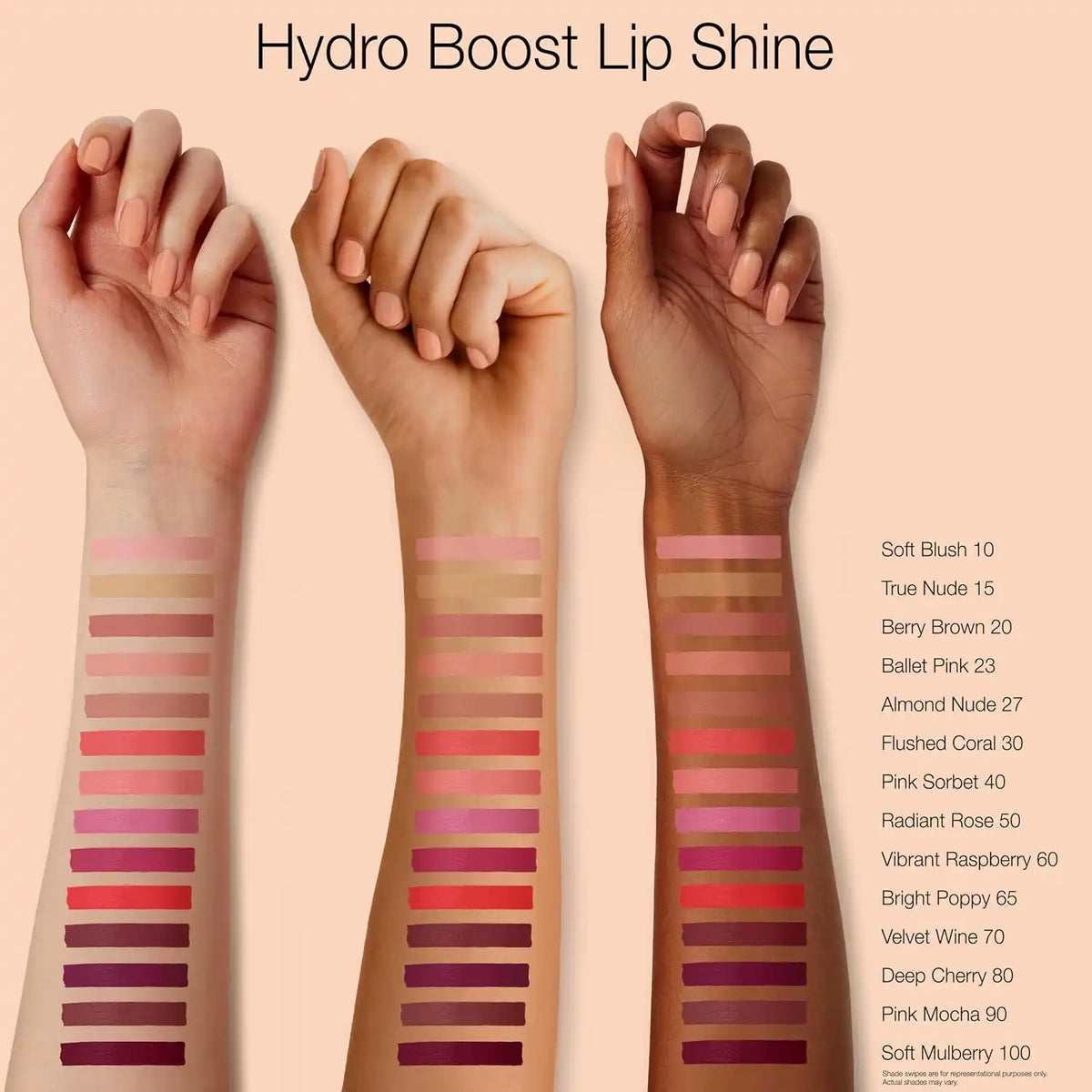 Neutrogena Hydro Boost Moisturizing Lip Gloss, 23 Ballet Pink, 0.10 oz