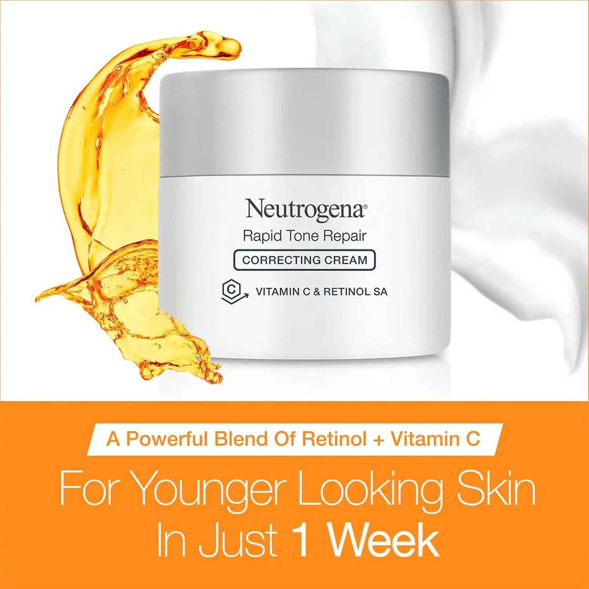 Neutrogena Rapid Tone Repair Face Moisturizer + Trial Cleanser, 2 pk