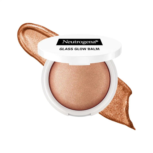 Neutrogena Glass Glow Balm Highlighter, Sunkissed Bronze, 0.3 oz